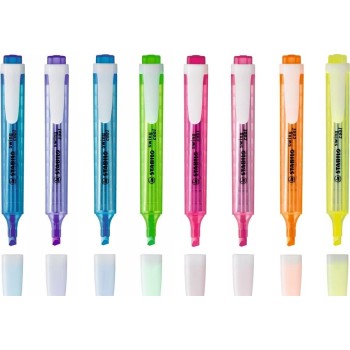 Zakreślacz STABILO SWING COOL zestaw 8szt. w etui 275/8-3