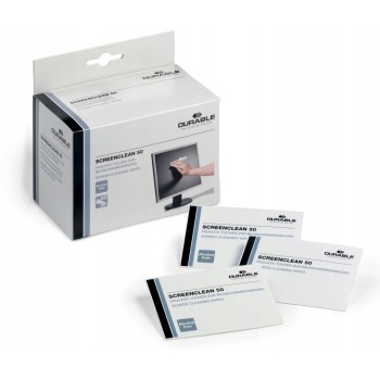 Chusteczki do czyszczenia ekranów (50szt) 578702 DURABLE