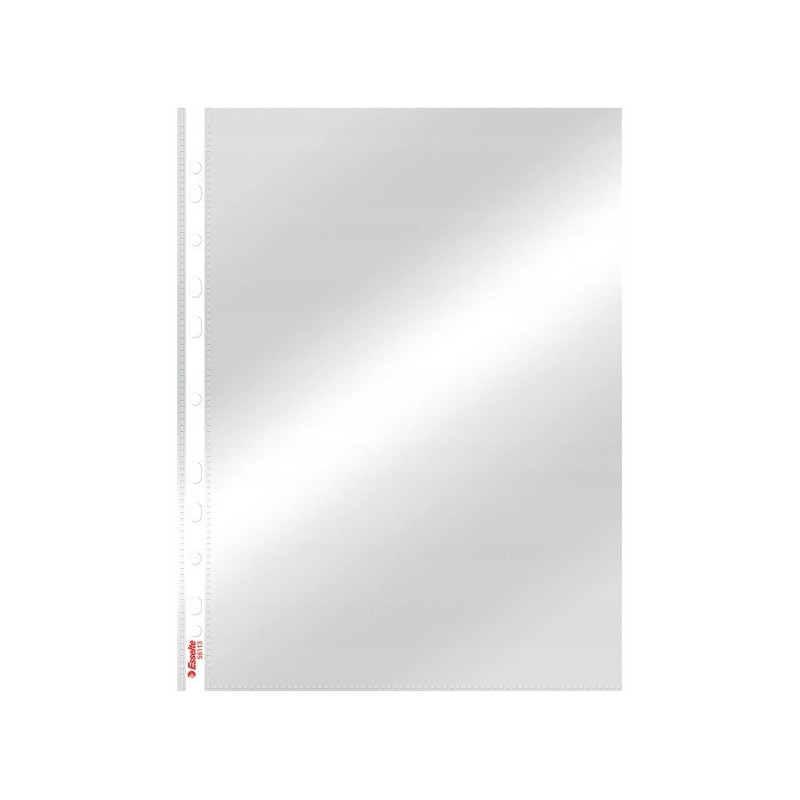 Koszulki krystaliczne na dokumenty A4 75mic 100 sztuk 56113 ESSELTE