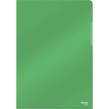 Ofertówki krystaliczne na dokumenty A4 150mic 25 sztuk zielone 55436 ESSELTE