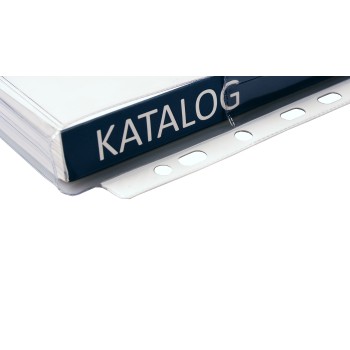 Koszulki poszerzane na katalogi z klapką A4 180mic 10 sztuk PVC OF-42 BIURFOL
