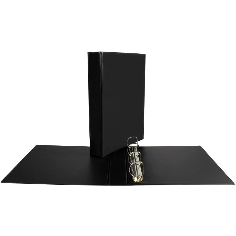 Segregator na dokumenty PANORAMA A4 4 ringi 45mm D35 czarny SE-47-01 BIURFOL