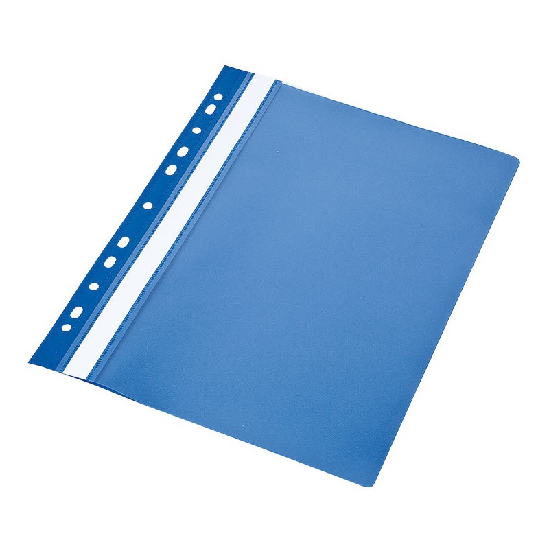 Skoroszyt A4 twardy wpinany typu PVC (10) niebieski 0413-0019-03 Panta Plast