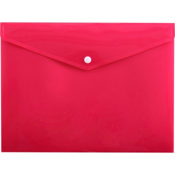 Teczka kopertowa na zatrzask A4 PP-113 różowa TT7589 PENMATE
