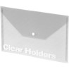 Teczka kopertowa A4 przezroczysta C330 biała 0410-0016-09 PANTA PLAST