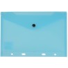 Teczka kopertowa na dokumenty A5 wpinana do segregatora PVC niebieska TP-12-12 BIURFOL