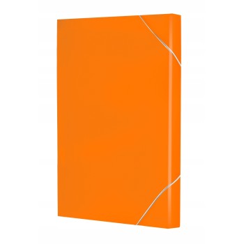Teczka A4 harm.PP 13przegródek z gumką/rogach pomarańczowa BT621-P TETIS