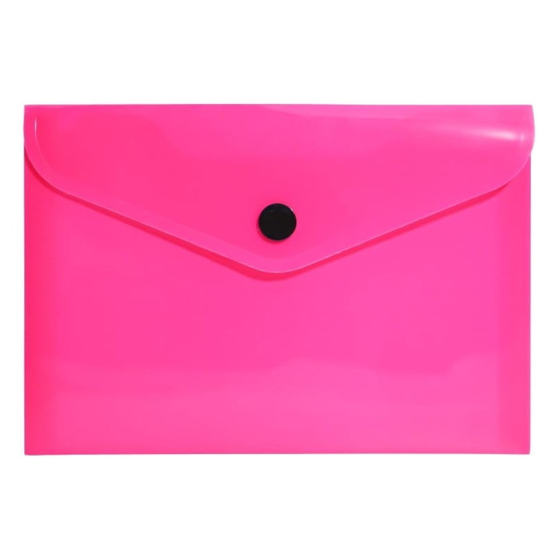 Teczka kopertowa A7 PP neonowa RÓŻOWY TK-NEON-A7-01 BIURFOL