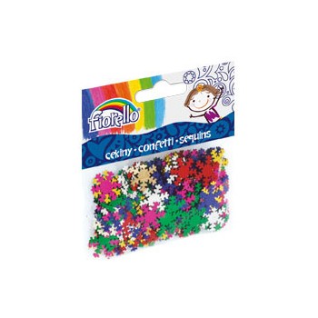 Cekiny konfetti Fiorello GR-K142 śnieżynki 170-2265