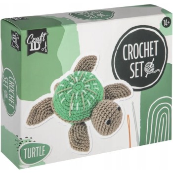 Zestaw do szydełkowania ŻÓŁWIK 14,5x4x16cm CR1706/GE GRAFIX