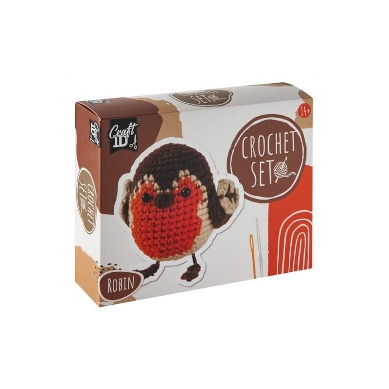 Zestaw do szydełkowania PTASZEK 10x8,2cm CR1732/GE GRAFIX