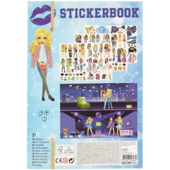 Książka z naklejkami Moda 140001 BESTIES