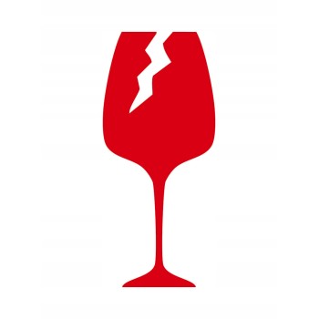 Etykieta ostrzegawcza "OSTROŻNIE SZKŁO" 74x100mm (200szt) 7251 AVERY ZWECKFORM