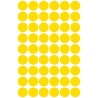 Etykiety kółka Q12mm żółte 3144 AVERY ZWECKFORM