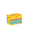 Bloczki samoprzylepne POST-IT Super Sticky, 47,6 x47,6mm 12x90kart. PLAYFUL 3M-7100290166