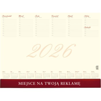 Biuwar Business 550x410mm 2026 KB049K Wokół Nas