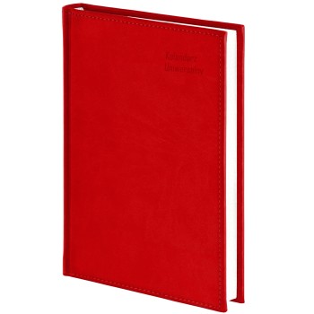 Kalendarz A4 Vivella UNIWERSALNY dzienny p.biały 238 A4DB czerwony Wokół Nas