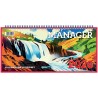 Kalendarz biurowy leżący MANAGER H3 320x150mm 2026 TELEGRAPH