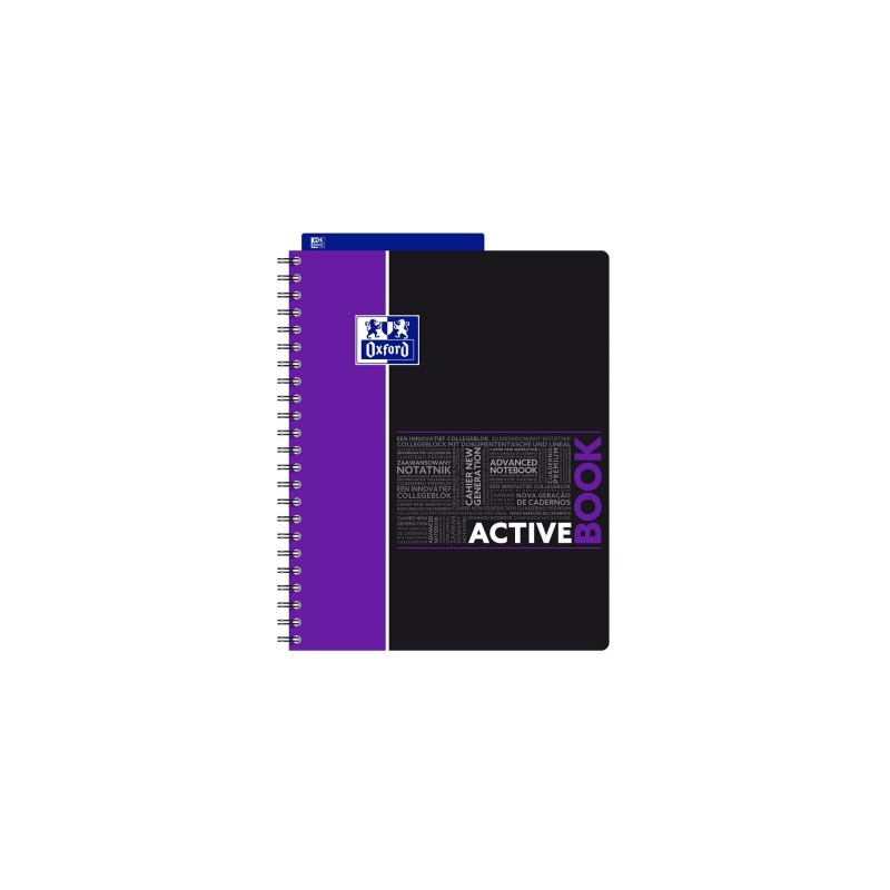 Kołozeszyt A4 80k kratka ACTIVEBOOK mix kolor STUDENT 400019520 OXFORD