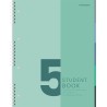 Kołozeszyt B5 100k kratka 5 przedmiotów STUDENT BOOK 400179521 TOP 2000