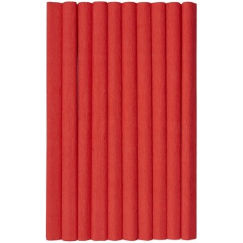 Bibuła marszczona CREATINIO 10 sztuk 50x200cm czerwony 400153895 TOP 2000