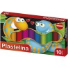 Plastelina szkolna dla dzieci Zestaw 10 kolorów MONA St.Majewski