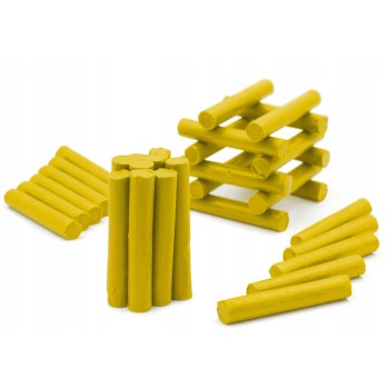 Plastelina w las. luzem MONA 1 kg - żółta 4209 ST.MAJEWSKI