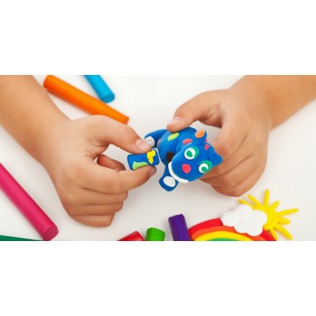 Plastelina szkolna dla dzieci Zestaw 8 kolorów MONA St.Majewski