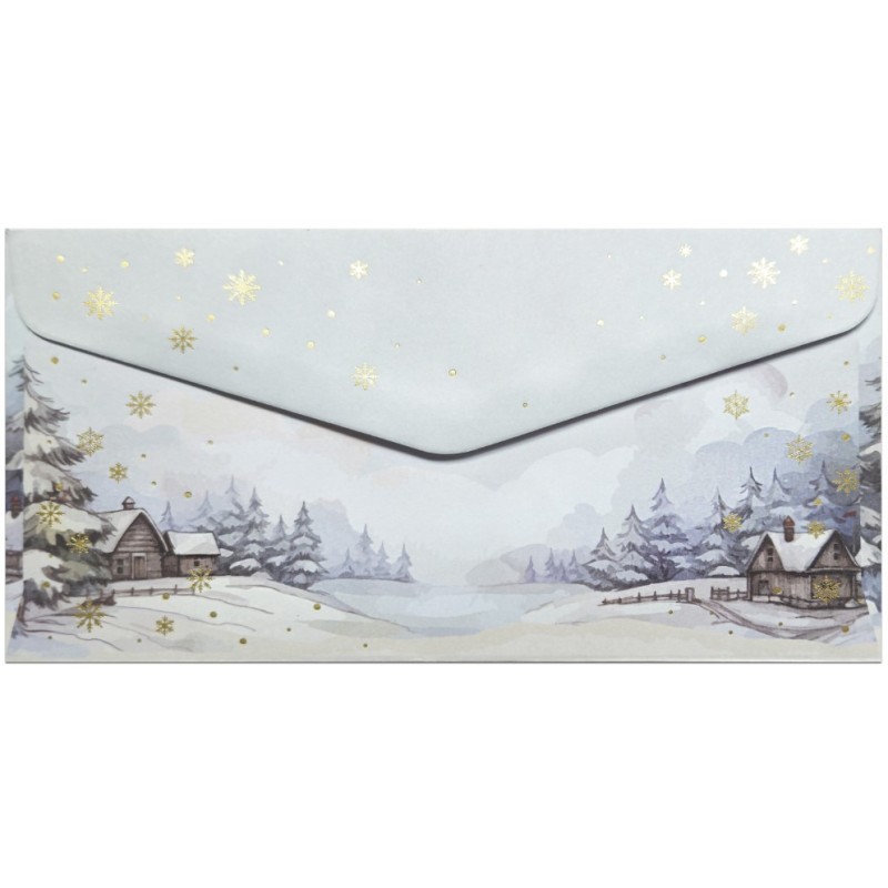 Koperta DL MAGIA ZIMY 120g. (10szt.) 280198 Galeria Papieru
