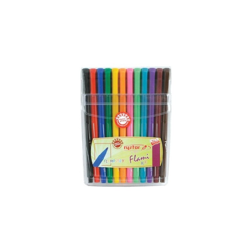 Flamamastry FLAMI RF-1mm 12szt w etui RYSTOR