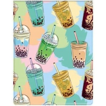 Okładka na dokumenty ucznia pion z nadrukiem BUBBLE TEA OD-21-37 BIURFOL