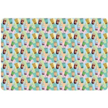 Podkładka do prac plastycznych A3 PP z nadrukiem BUBBLE TEA PSN-A3-37 BIURFOL