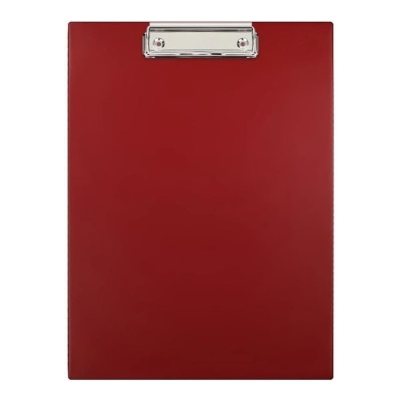 Deska z klipem Clipboard A4 czerwona NATUNA