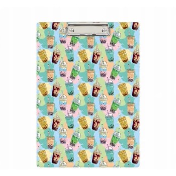 Deska z klipem A4 z nadrukiem BUBBLE TEA KHN-01-37 BIURFOL