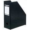Pojemnik na czasopisma dokumenty A4 gazetownik 11cm PVC czarny 100400637 ELBA