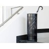 Stojak na parasole metalowy okrągły 28,5L czarny 335001 DURABLE