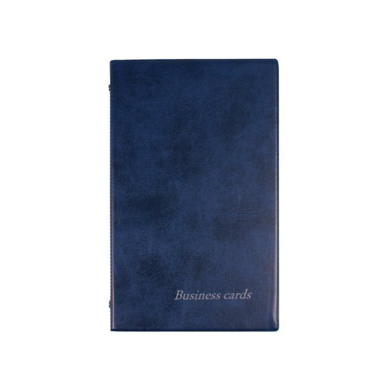 Wizytownik Etui na 200 wizytówek Premium granat WI-21-02 BIURFOL