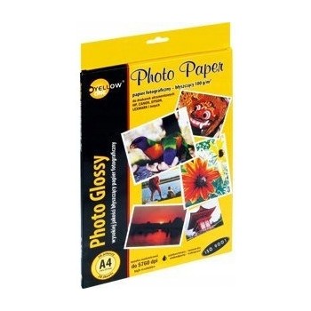 Papier foto YELLOW ONE A4 180g A20 błyszczący (4G180) 150-1373