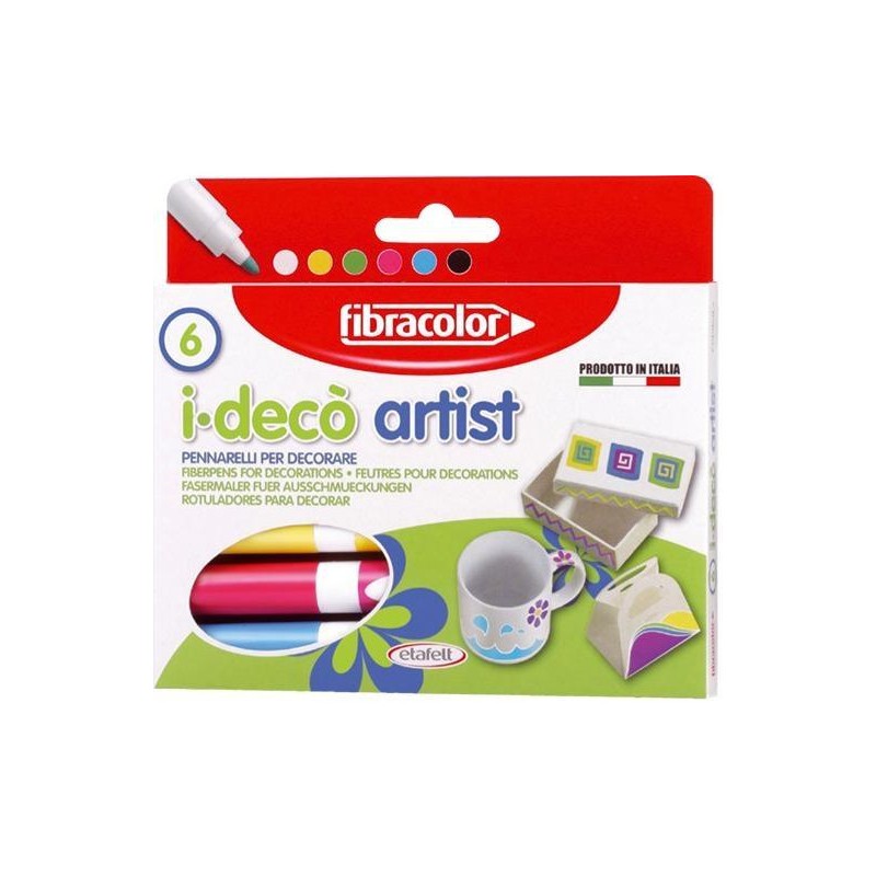 Mazaki I-DECO ARTIST *6 1103 FIBRACOLOR