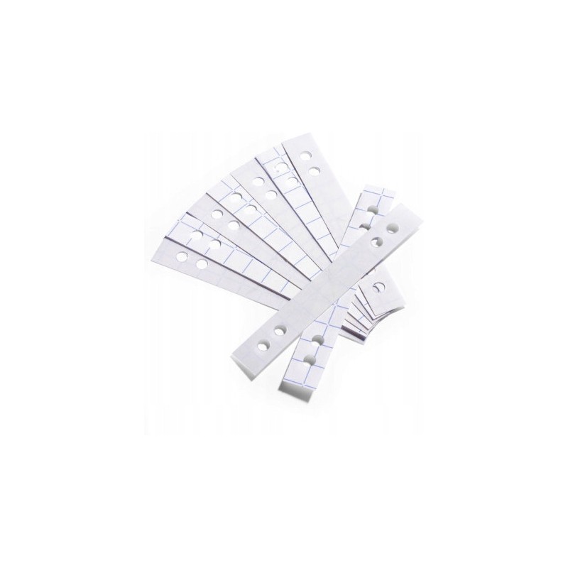 Paski samoprzylepne wzmacniające (50) przezroczyste 807819 DURABLE