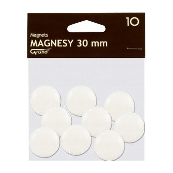 Magnesy 30mm GRAND białe (10szt.) 130-1693 GRAND