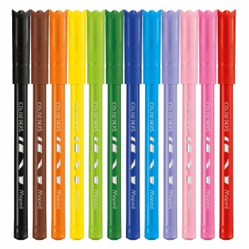 Flamastry COLORPEPS OCEAN 18 kolorów zip etui 845721 MAPED