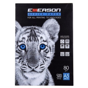 Papier ksero A5 80g EMERSON TIGER (10ryz) klasa białości C