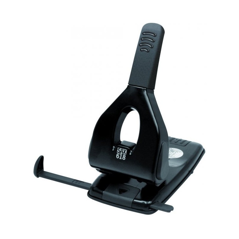 Dziurkacz SAX Design 618 czarny do 65 kartek ISAXD618-05