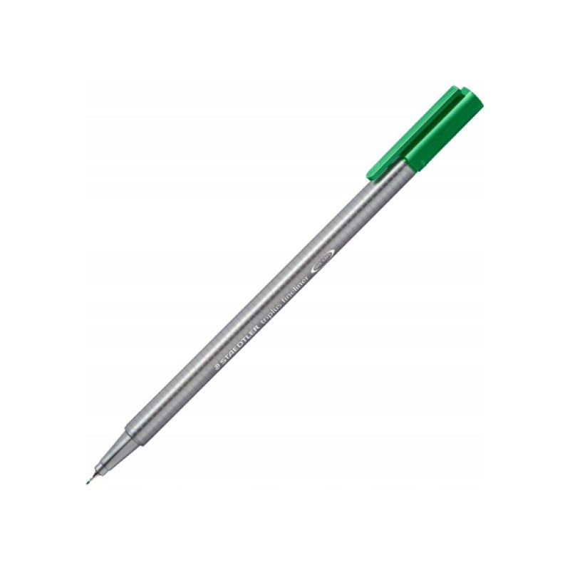 Cienkopis TRIPLUS FIN zielony STAEDTLER 334- 5 0.3