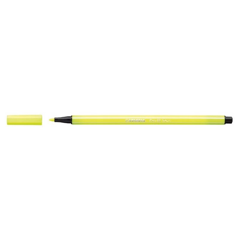 Flamaster STABILO PEN 68/024 neonowy żółty