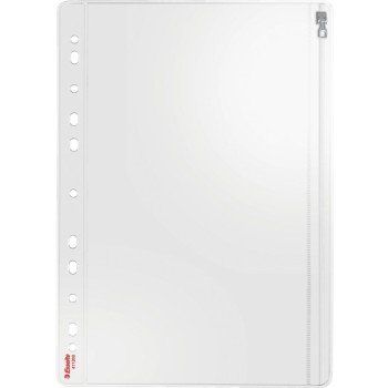 Koszulki na dokumenty zamykane na suwak A4 200mic 5sztuk 411200 ESSELTE