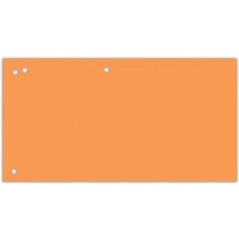 Przekładki 1/3 A4 230x105 pomarańczowe 8620100-12 DONAU