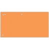 Przekładki 1/3 A4 230x105 pomarańczowe 8620100-12 DONAU