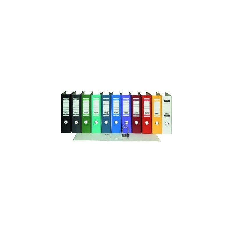 Segregator na dokumenty A4 80mm XXL czarny z szyną 100551789 BANTEX